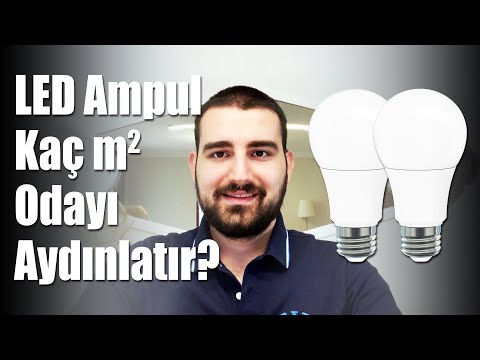 Video: 15w LED kaç lümendir?