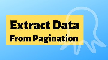 Extract data from Pagination