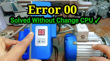 Esda Motor 00 Problem Without Change CPU || Servo Motor E6 || Dead Motor Repair ||
