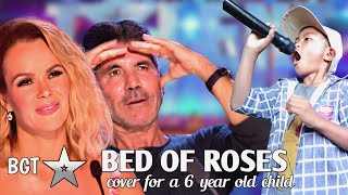 Britain's Got Talent Filifino This super Amazing Voice cover for small children's bed of roses