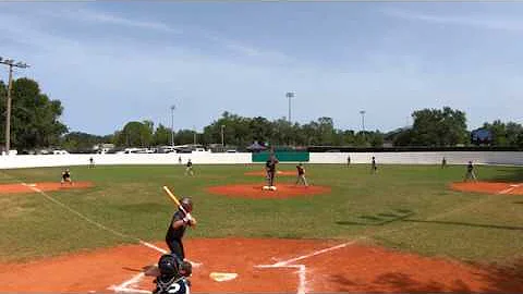 Jackson's 1st Home Run 8U Brandon Blazers in World Series vs Lee County Sting