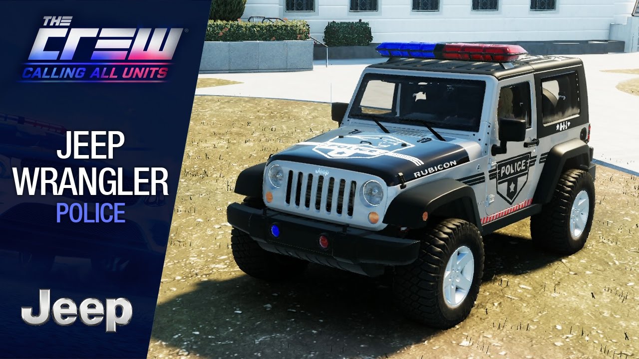 Jeep wrangler police