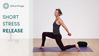 Short stress release yoga class with Sandra Carson