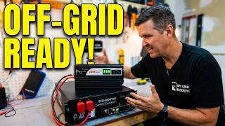 Testing out the EcoWorthy Cubix 100.  This 48v battery is simple and off-grid ready!