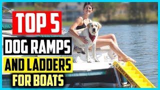 ✓ Top 5 Best Dog Ramps and Ladders for Boats 2023 