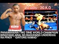 GINTONG KAMAO PINAG LARUAN LAMANG ANG ISANG TWO TIME WORLD CHAMPION NA HEAVY UNDERDOG SA LABAN