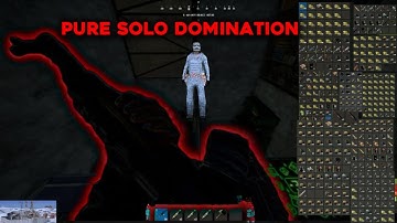 HOW I MADE THE BEST SOLO WIPE YOU WILL EVER SEE (2 ONLINE RAIDS) (RAIDED 4 TIMES)- rust console