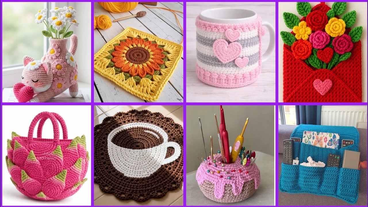 Most beautiful & attractive crochet handmade items and ideas ||Home decor ideas 2026