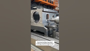 Horizontal boring and milling machining center#tornado #machine #cnc