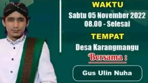 Live  Gus UlinNuha Karang Karangmangu, Banjarnegara.