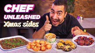 CHEF KUSH UNLEASHED: NO LIMITS Christmas Side Dishes | Sorted Food