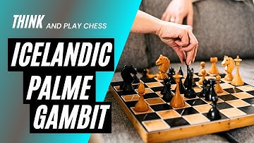 Icelandic-Palme Gambit Variation of the Scandinavian Defense || Chess