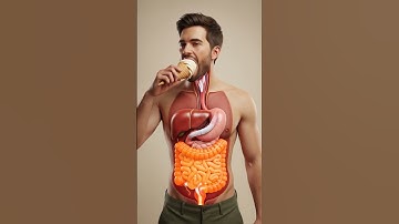 What Happens When You Eat Ice Cream? | 3D Digestion Animation