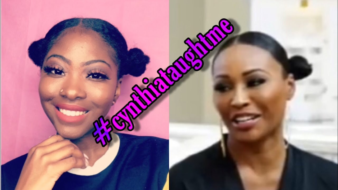 Cynthia Bailey Inspired | Natural Hair Bun