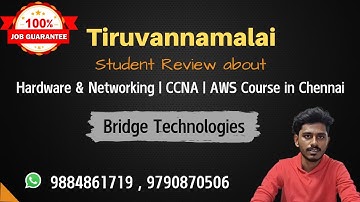 Best  Networking  Institute in Chennai  | Student Review | Join: 9884861719 – 9790870506