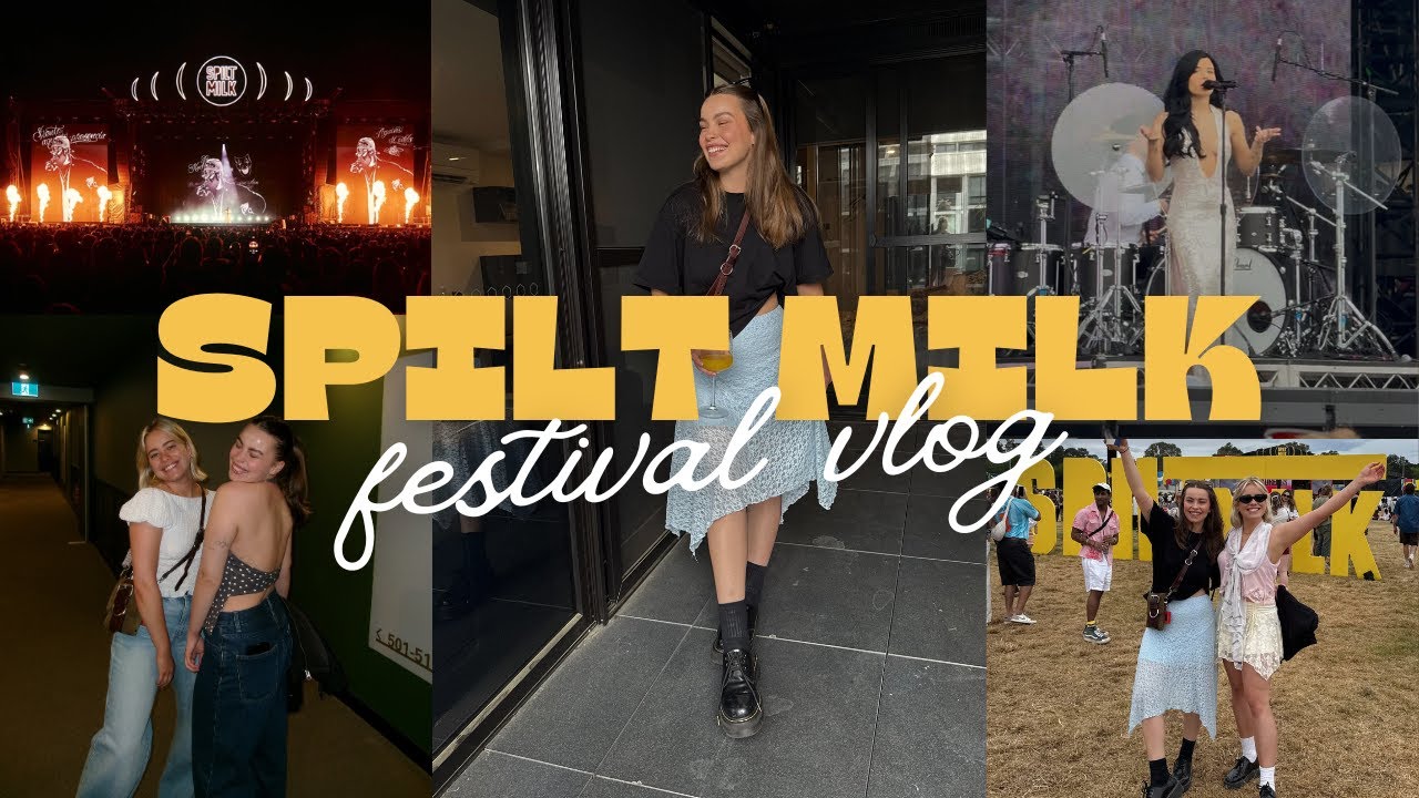 festival vlog | spilt milk, canberra