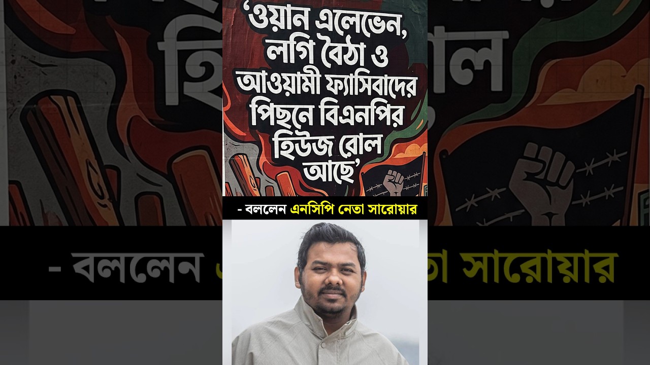 ওয়ান এলেভেন, লগি বৈঠা ও আওয়ামী ফ্যাসিবাদের পিছনে বিএনপির হিউজ রোল আছে