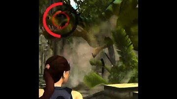 Lara Croft: Relic Run kill T-rex by hand gun