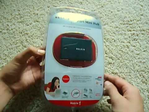 Belkin 4 USB 2.0 hub unboxing: