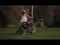 Girl Crashes Dirtbike from Whisky Throttle