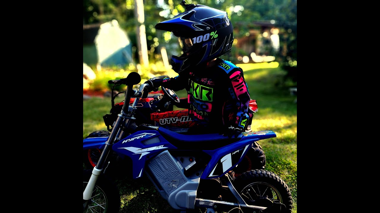 Éloi 3 years old le MINI RIDER /Hyper HPR 350