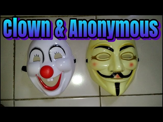 Mask Anonymous  V for Vendetta u0026 Clown comic 8 (REVIEW) class=