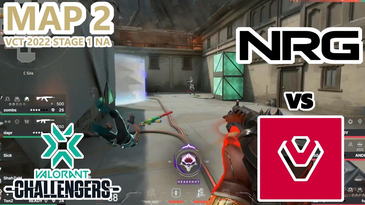 EPIC GAME! NRG VS Sentinels Map 2 - Highlights - VCT NA 2022 Stage 1 | Valorant