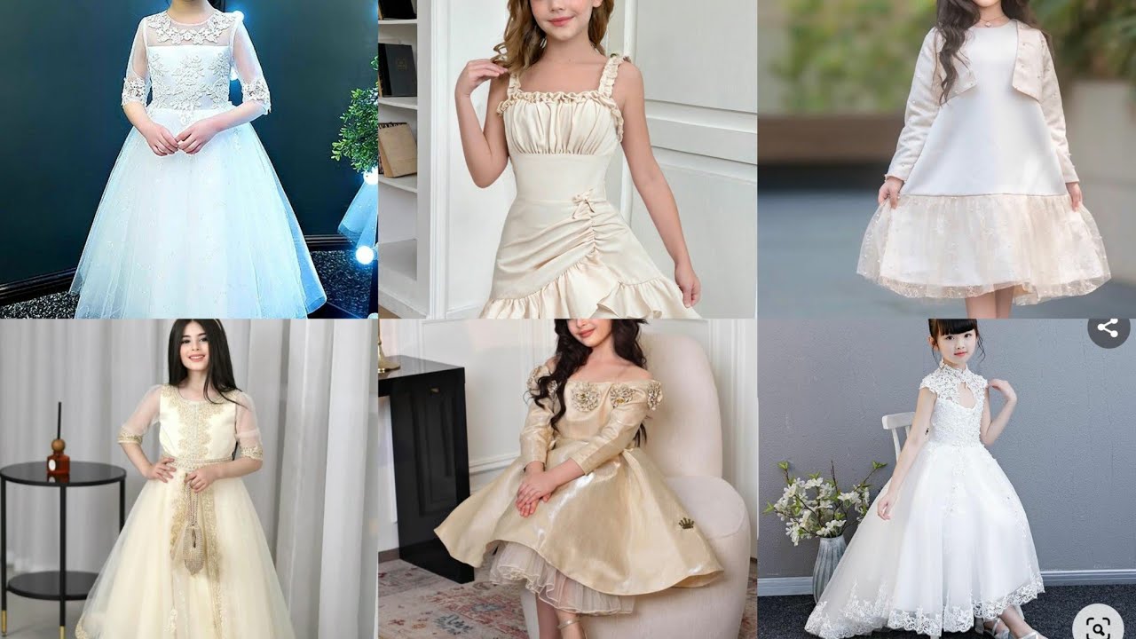 تعالو نشوف احدث فساتين سواريه للبنوتات عسل عسل عسل تيجنن اخر شياكه وجمال تحففففه💇🤔😘😘🤷🥰