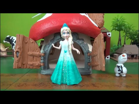 겨울왕국 엘사의 버섯하우스 외출 <strong>Frozen</strong> <strong>Elsa</strong> Mushroom House going out