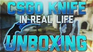 Real Csgo Knife Unboxing Karambit Sapphire - Elemental Knives