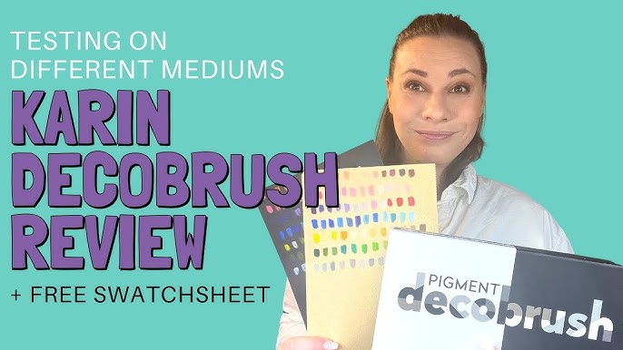 Ideas for crafting and decoration with DecoBrush Metallic KARIN