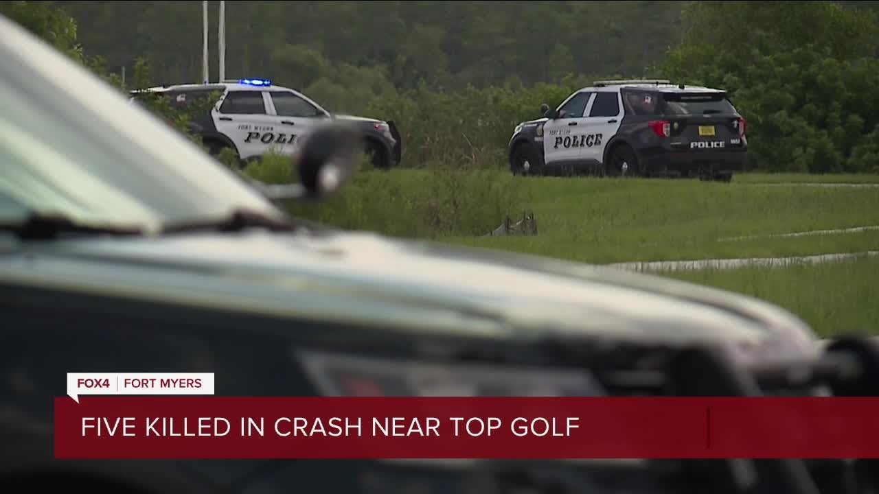 Five teens killed after crashing into lake on Top Golf Way in Fort Myers YouTube