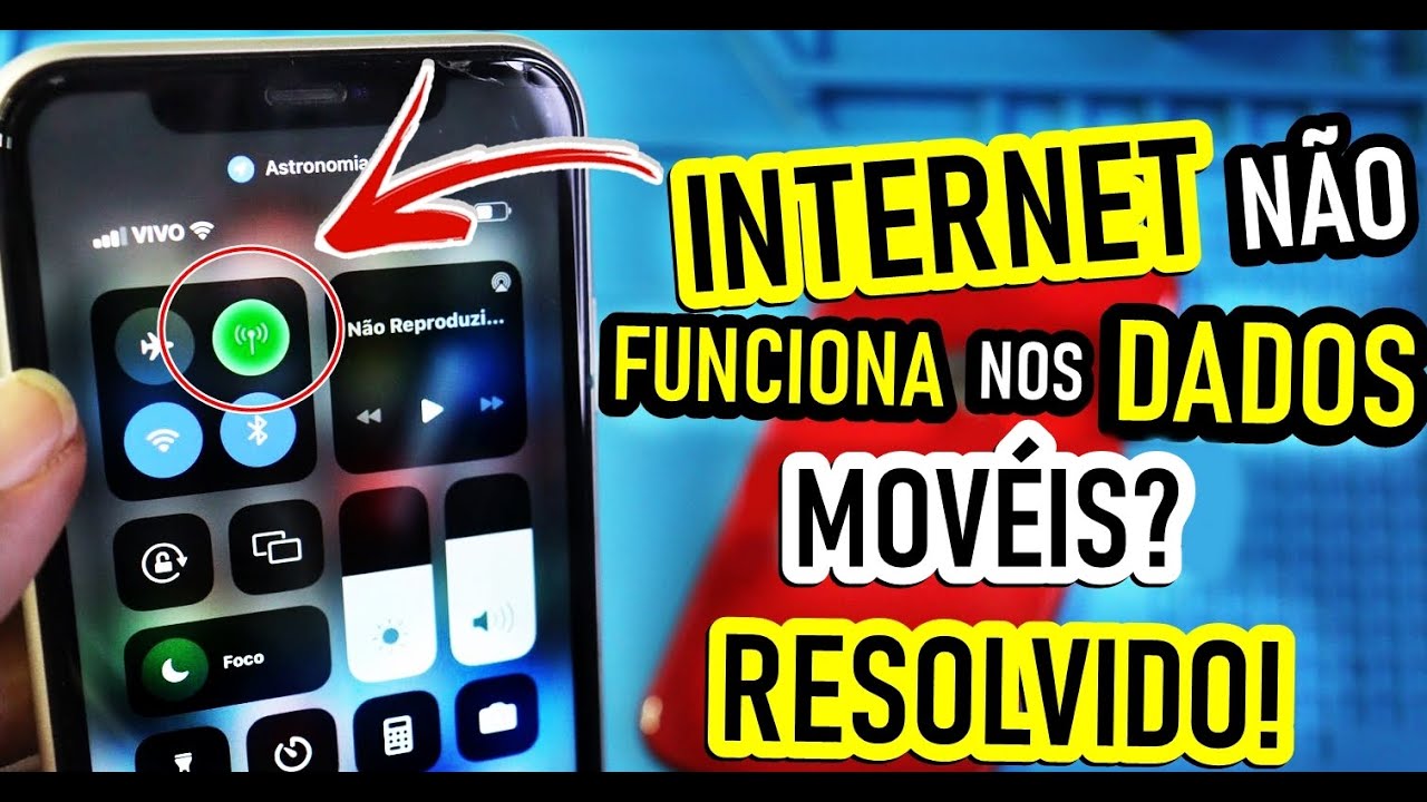 Como consertar que dados móveis não funcionam no iPhone?