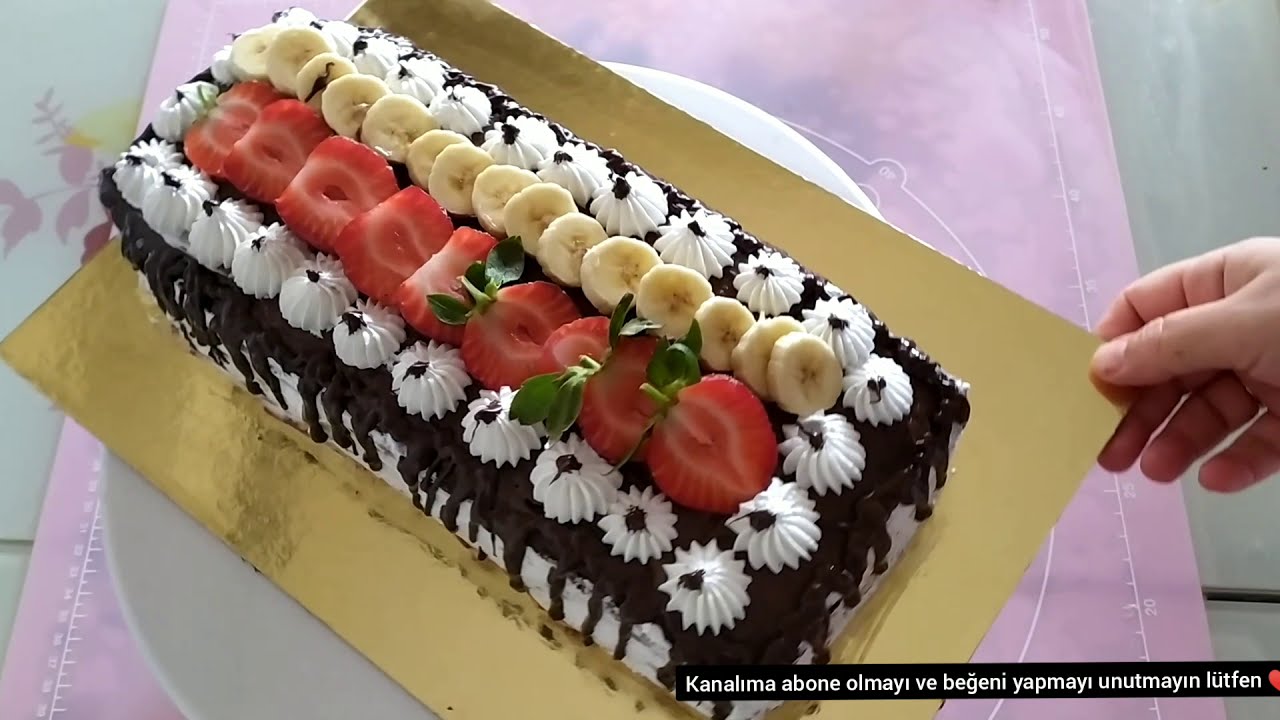 KALIP KULLANMADAN 🙌 3 KATLI ENFES BATON PASTA YAPABİLİRSİNİZ 💯