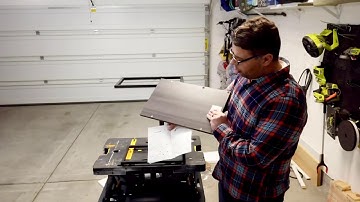 AMAZON Under sofa TV table assembly