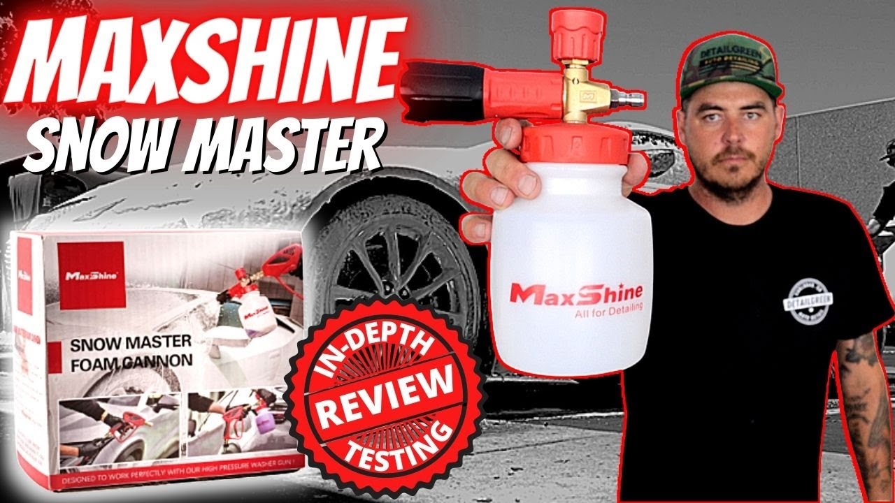 Maxshine Snow Master Foam Cannon - Streamline Detailing Supplies