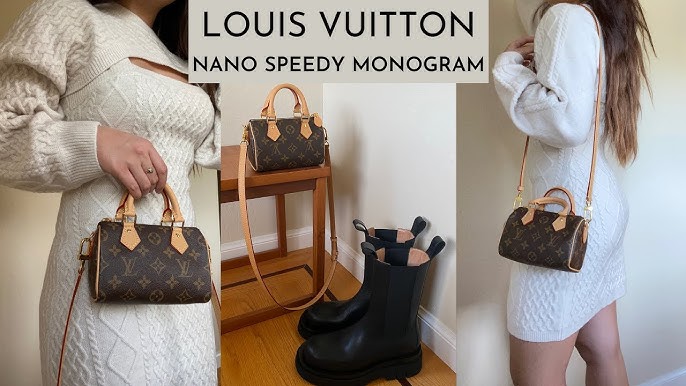 M81213 Louis Vuitton Monogram Jacquard Denim Nano Speedy