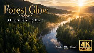 Forest of Stillness | 4K Relaxing Music for 3 Hours