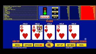 #24 Practice Double Double Bonus Poker - 200 Hand - 2 Mistakes screenshot 2