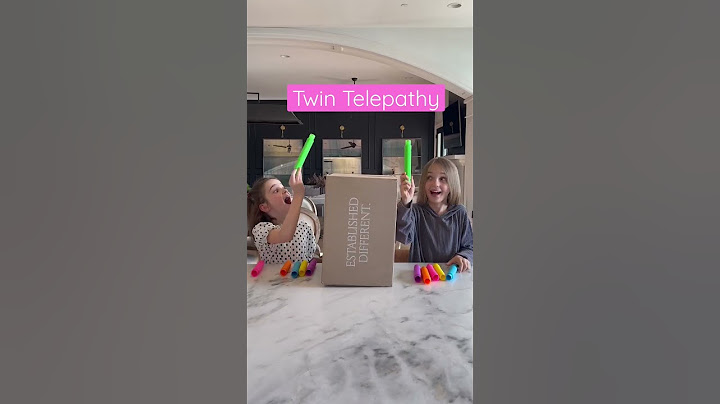 Twin telepathy challenge with Mila and Emma #twintelepathychallenge #milaandemma #twins #twingirls