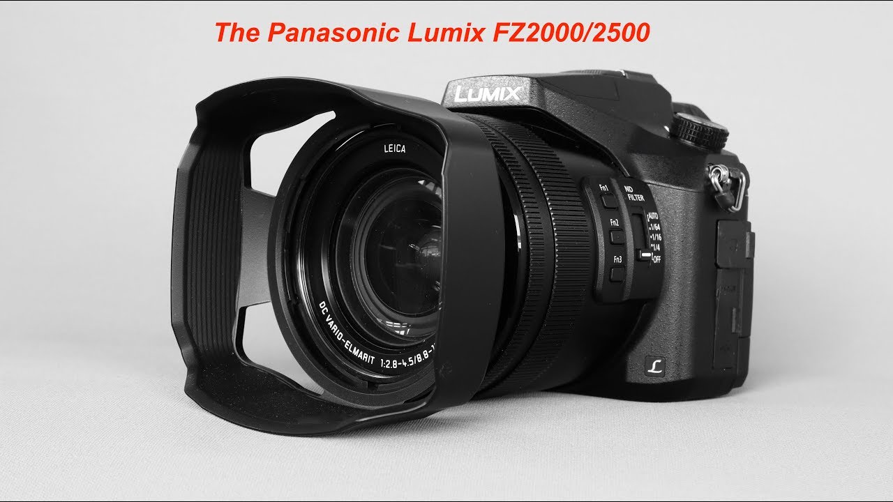 Verscheidenheid President Voorkomen Graham's Guide to the Panasonic Lumix FZ2000/2500 Part1 : Controls - YouTube