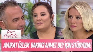 Avukat Özlem Bakırcı Ahmet Bey için stüdyoda... - Esra Erol'da 11 Eylül 2017