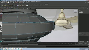 Autodesk Maya tutorial - 3D Model of Fan Part 02