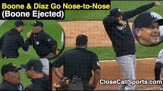 E182 - Aaron Boone & Laz Diaz Go Nose-to-Nose in Old-School Manager-Umpire Argument Over Strike Zone Resimi