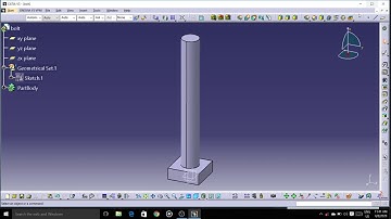 PLUMMER BLOCK - BOLT OF PLUMMER BLOCK | CATIA-V5