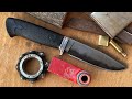 Making a nice knife from trash materials only
