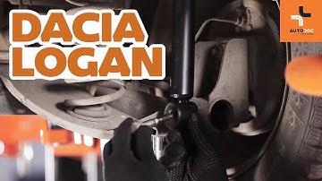 Wie DACIA LOGAN 1 Stoßdämpfer hinten wechseln TUTORIAL | AUTODOC