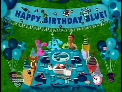 Blue's Clues: Blue's Birthday End Credits - YouTube