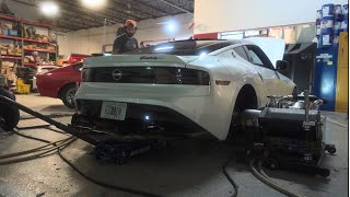 Took My UPGRADED TURBOS Nissan Z To The Dyno But This Happened..