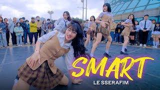 [ㄷㄷ] LE SSERAFIM (르세라핌) &quot;Smart&quot; 커버 댄스 Dance Cover @서울 여의도